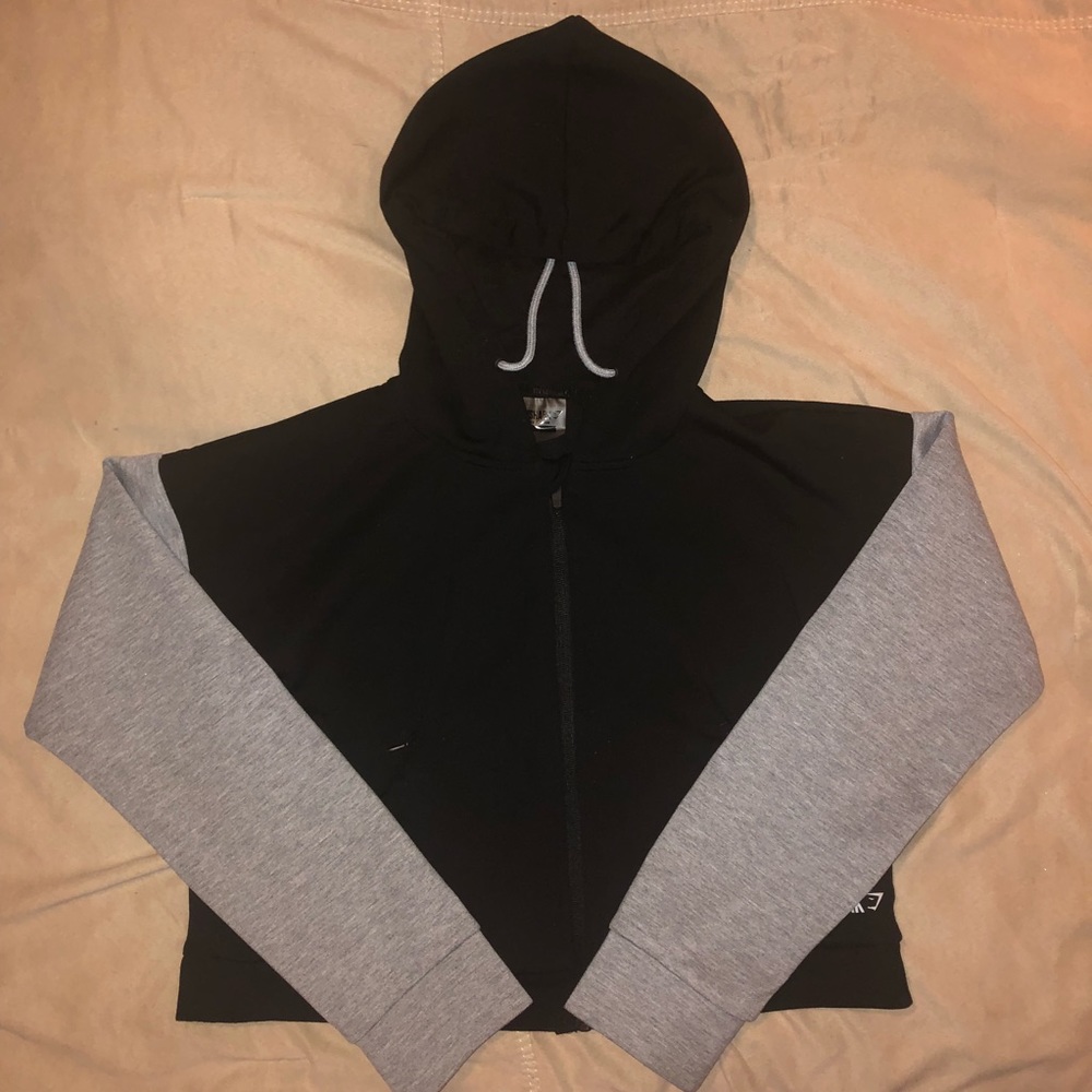 Gymshark Two-Tone Cropped Hoodie
